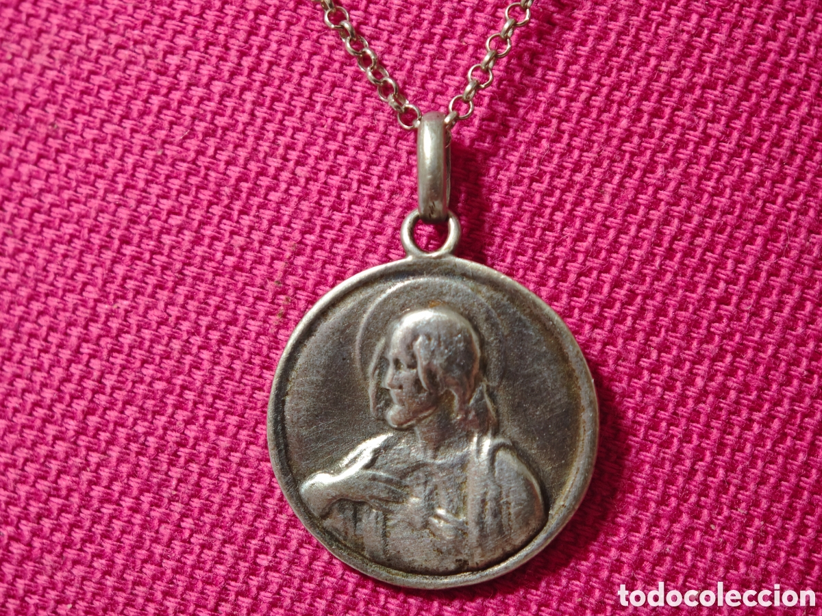 Joyeria: Escapular y en plata de ley con la Virgen Carmen y Jes&uacute;s - Foto 9