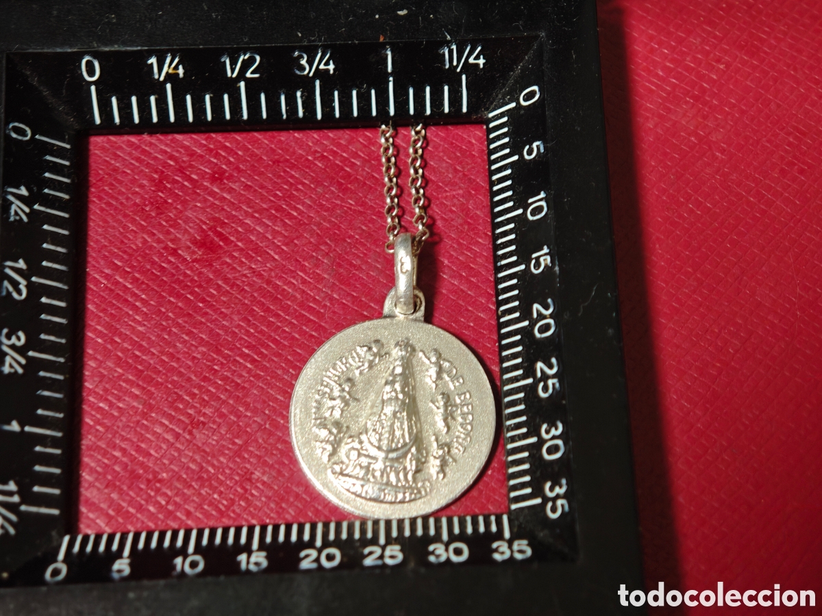 Joyeria: Medalla en plata de ley Virgen de Bego&ntilde;a - Foto 4