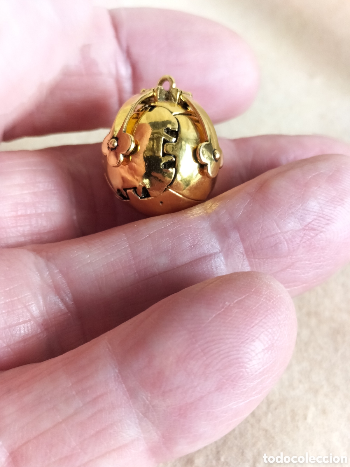 Joyeria: Vintage brass masonic ball - Foto 1