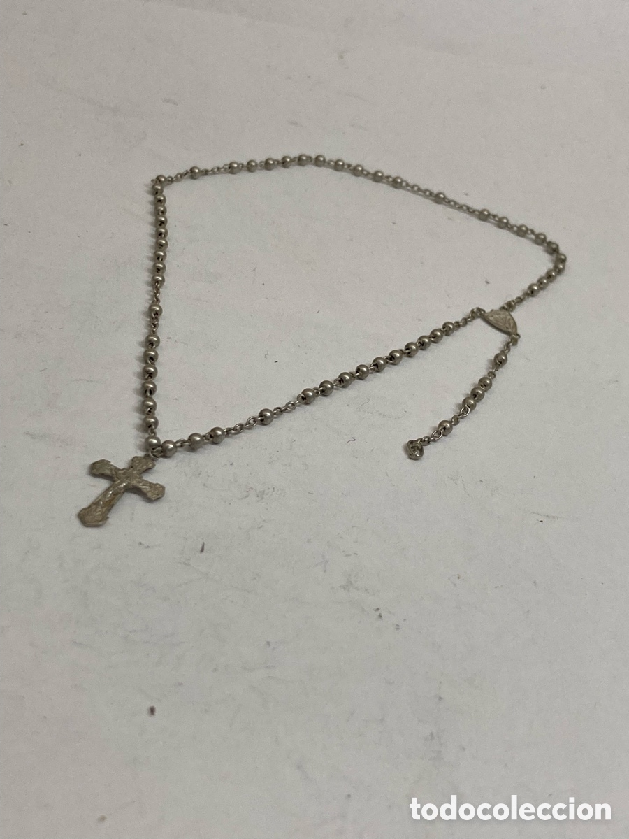 Joyeria: Rosario de plata CC419 - Foto 1