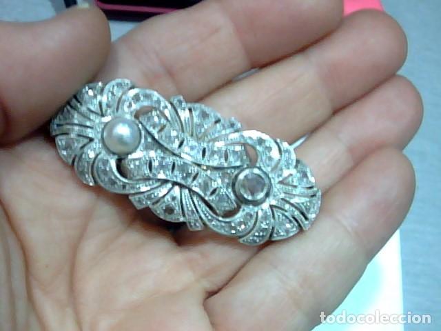 Joyeria: Broche oro 18 kts y diamantes - Foto 1