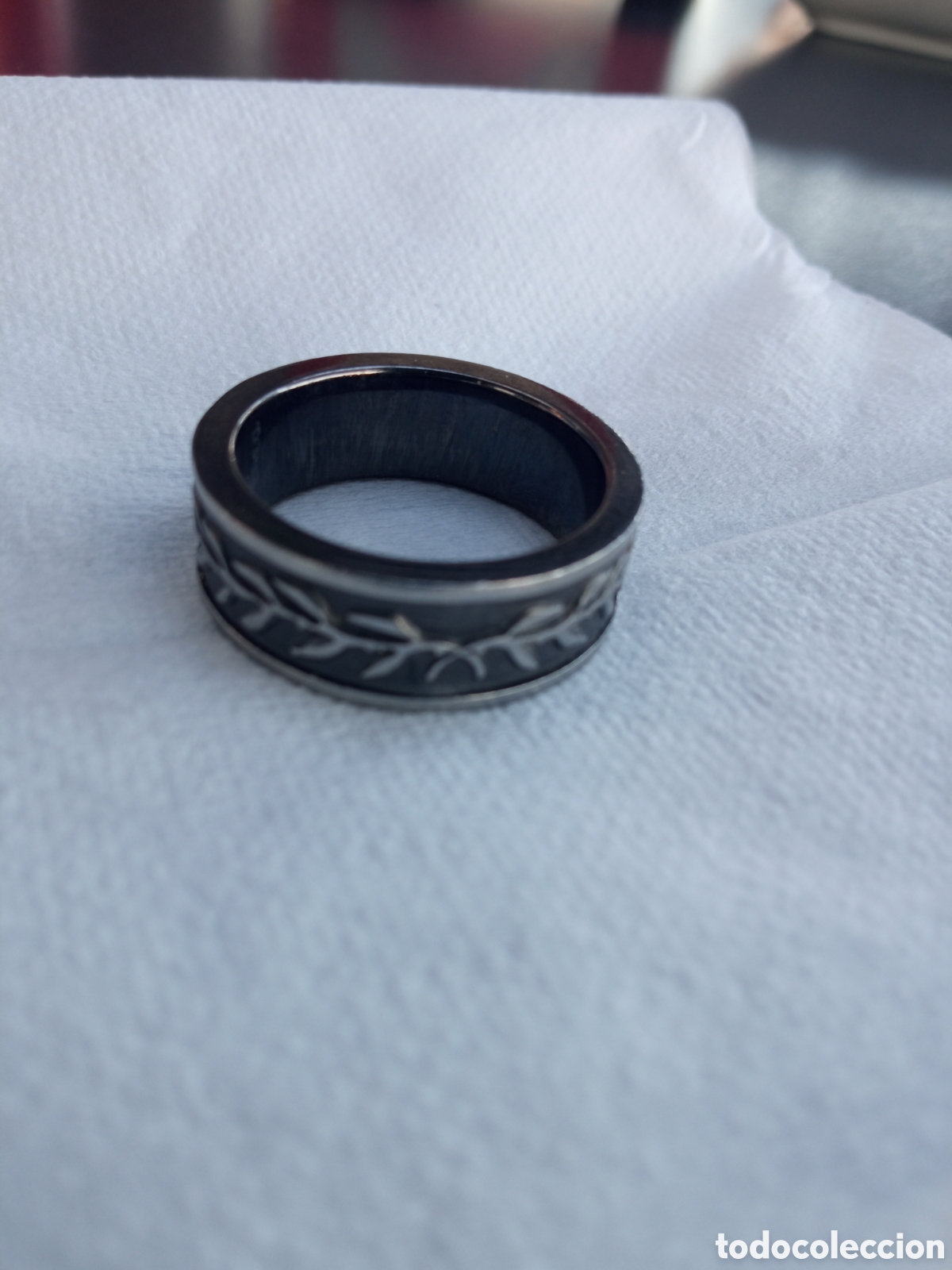 Joyeria: Anillo Di&eacute;sel de acero, Color plata - Foto 2