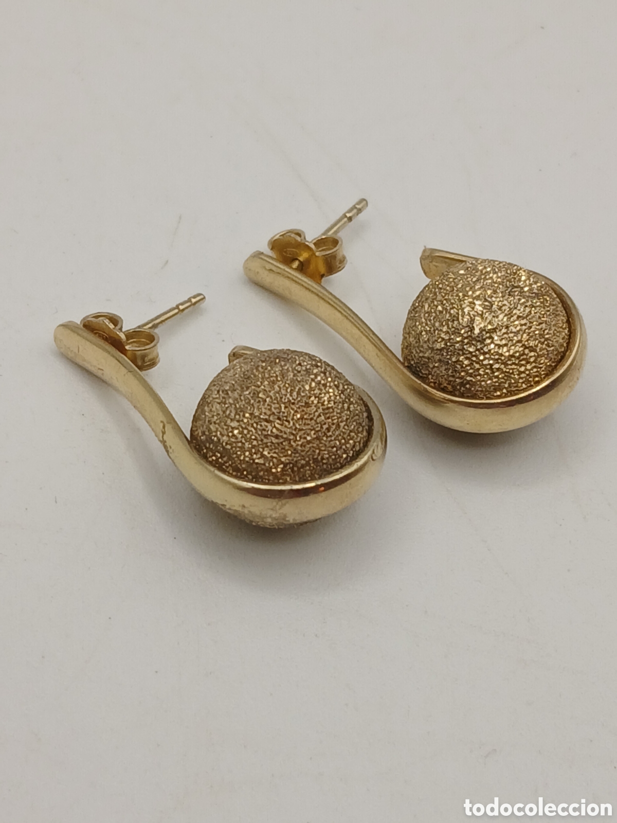 Joyeria: Pendientes plata 925mls chapado oro - Foto 4