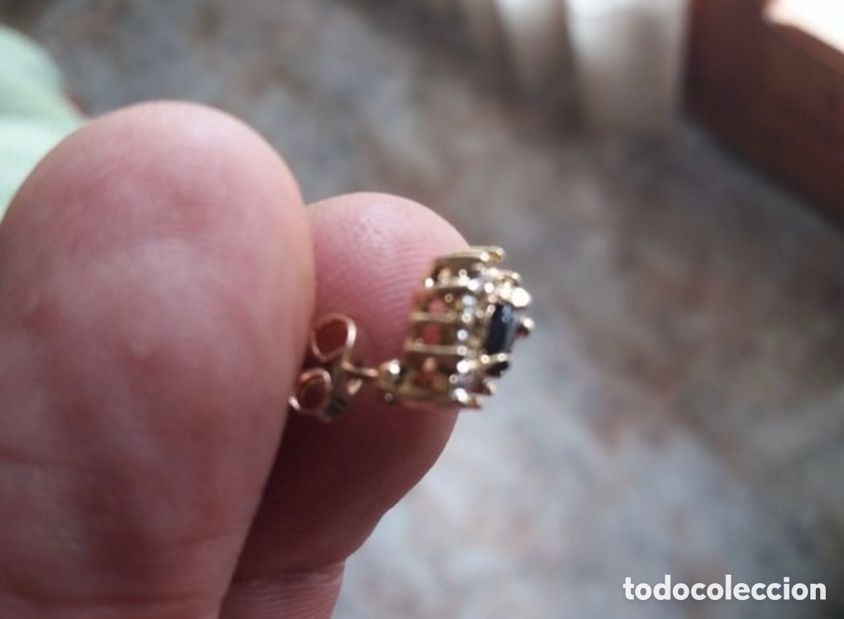 Joyeria: Pendientes y broche de piedras - Foto 4