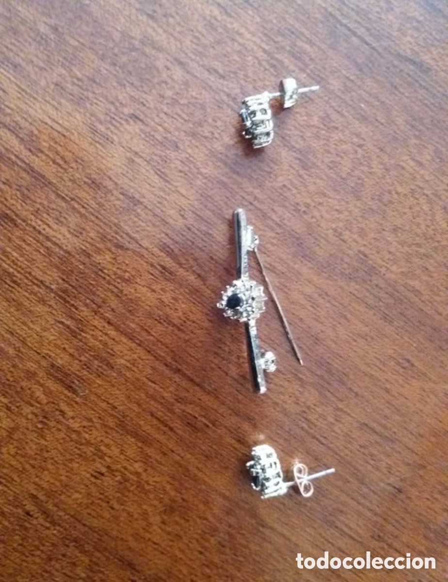 Joyeria: Pendientes y broche de piedras - Foto 7