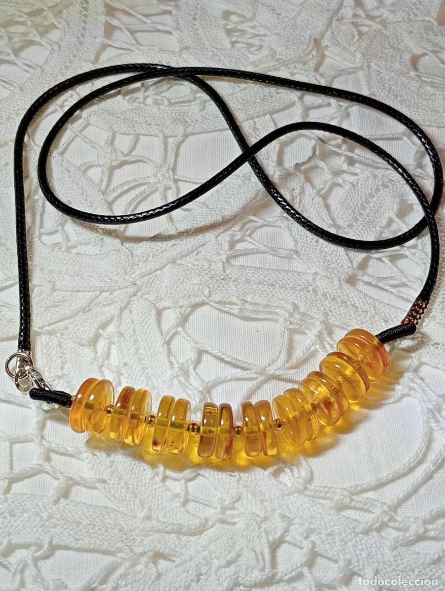 Joyeria: COLLAR Y PULSERA DE &Aacute;MBAR ORIGINAL DEL B&Aacute;LTICO (SIN USAR) - Foto 2