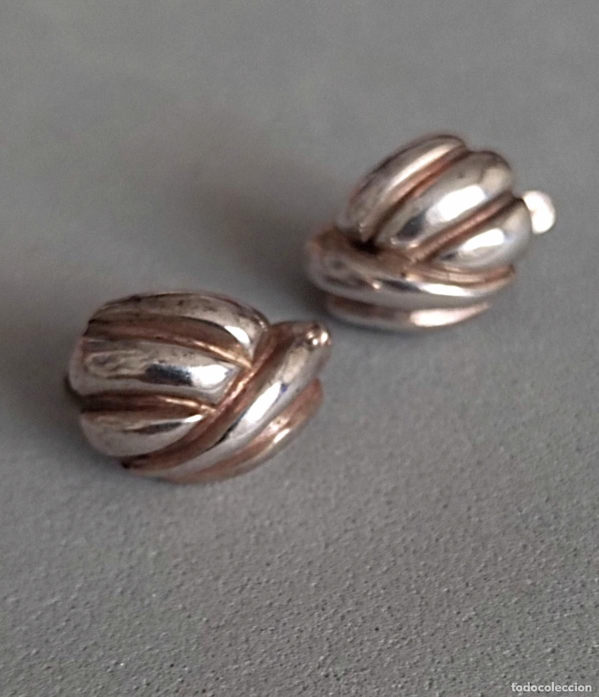 Joyeria: Pendientes plata de ley, cierre de pala. - Foto 3