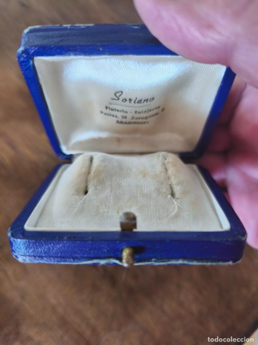 Joyeria: Caja antigua de joyer&iacute;a y pendientes. - Foto 7