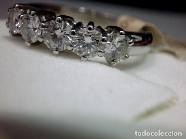 Joyeria: anillo oro 18 kts con diamantes - Foto 7