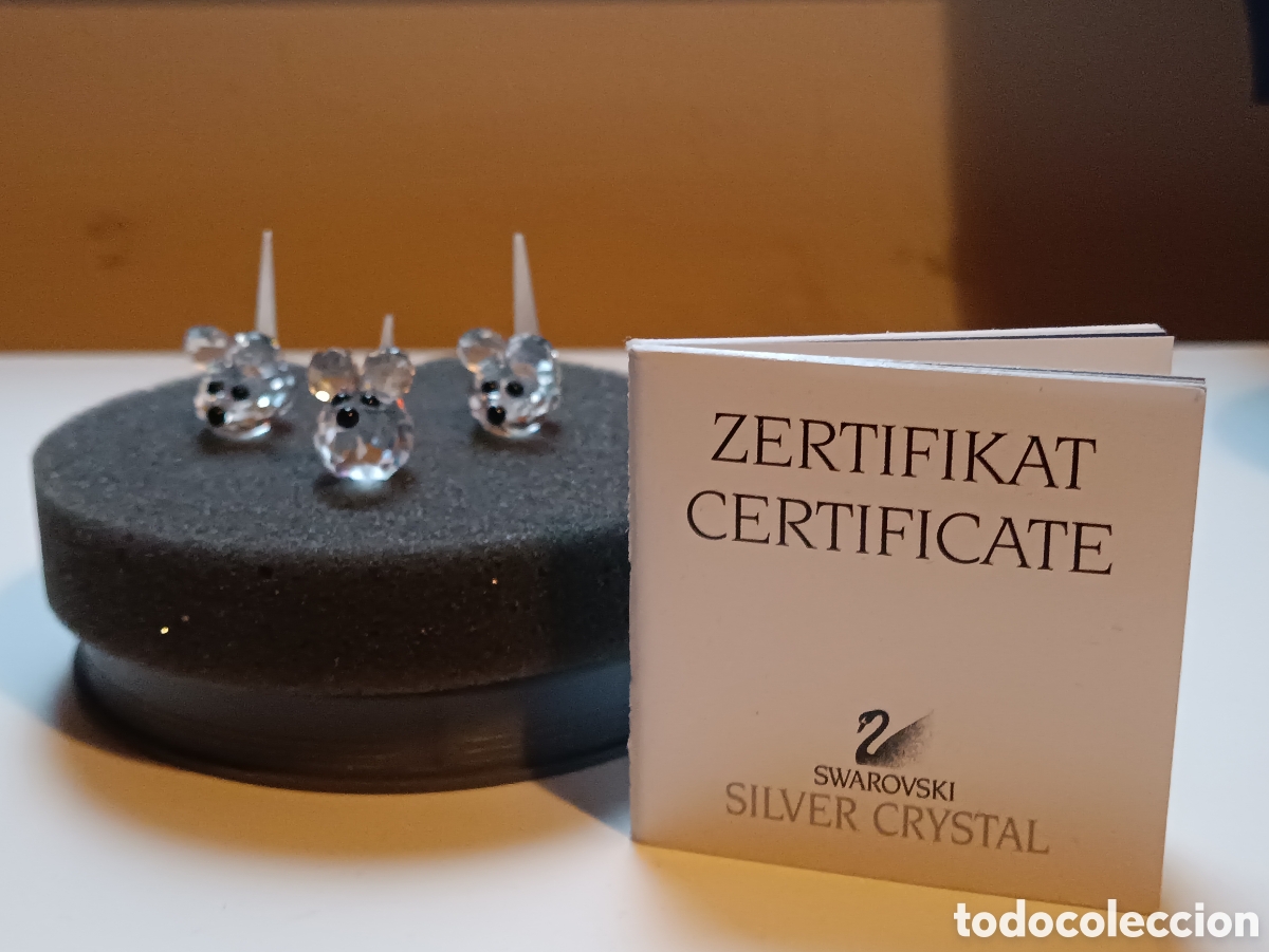Joyeria: Conjunto ratones cristal Swarovski - Foto 1