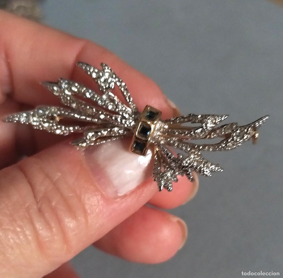 Joyeria: Bonito broche de plata rodiada. - Foto 4