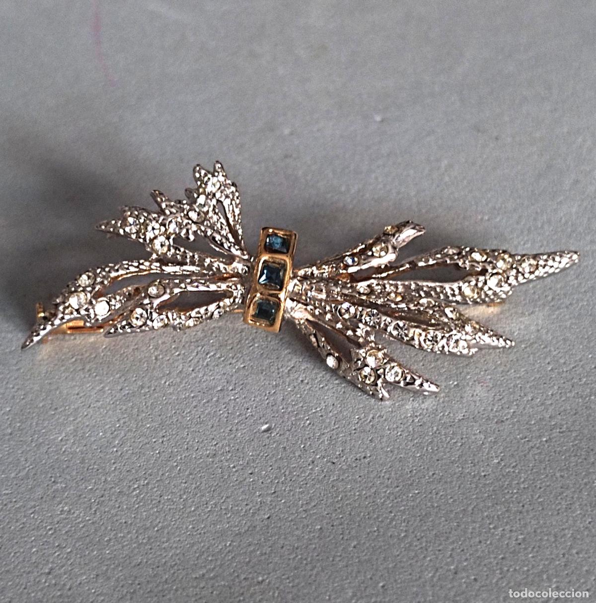 Joyeria: Bonito broche de plata rodiada. - Foto 1