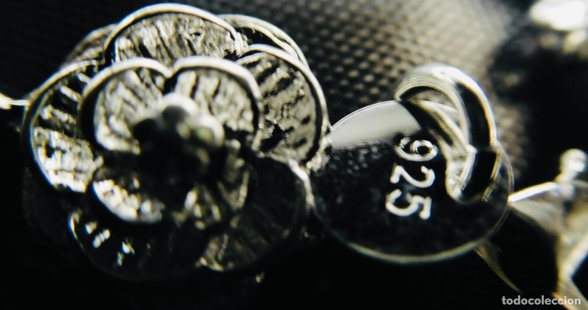Joyeria: pulsera de roset&oacute;n, plata 925 , bolsa de regalo. - Foto 1