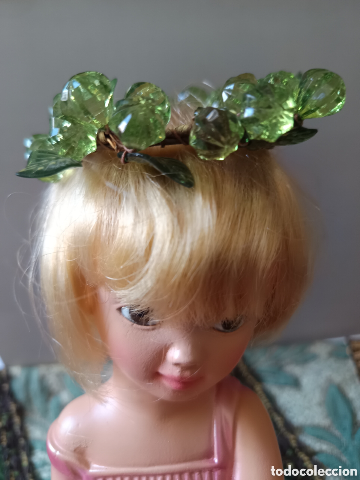 Joyeria: Corona verde de hojas para mu&ntilde;eca Ni&ntilde;o Jesus - Foto 6