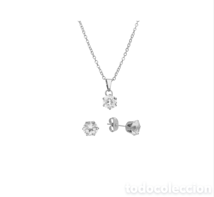 Joyeria: Conjunto Zirconit con garra inglesa - Foto 1
