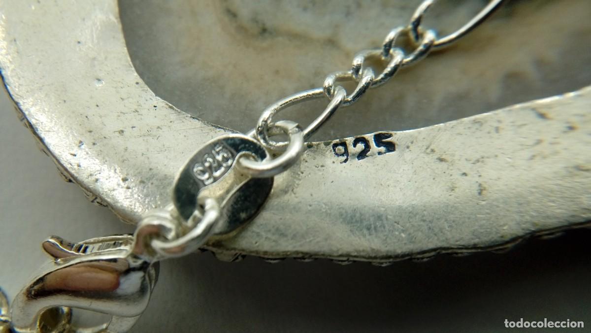 Joyeria: COLGANTE PLATA CON BLANCO SOLAR - Foto 3