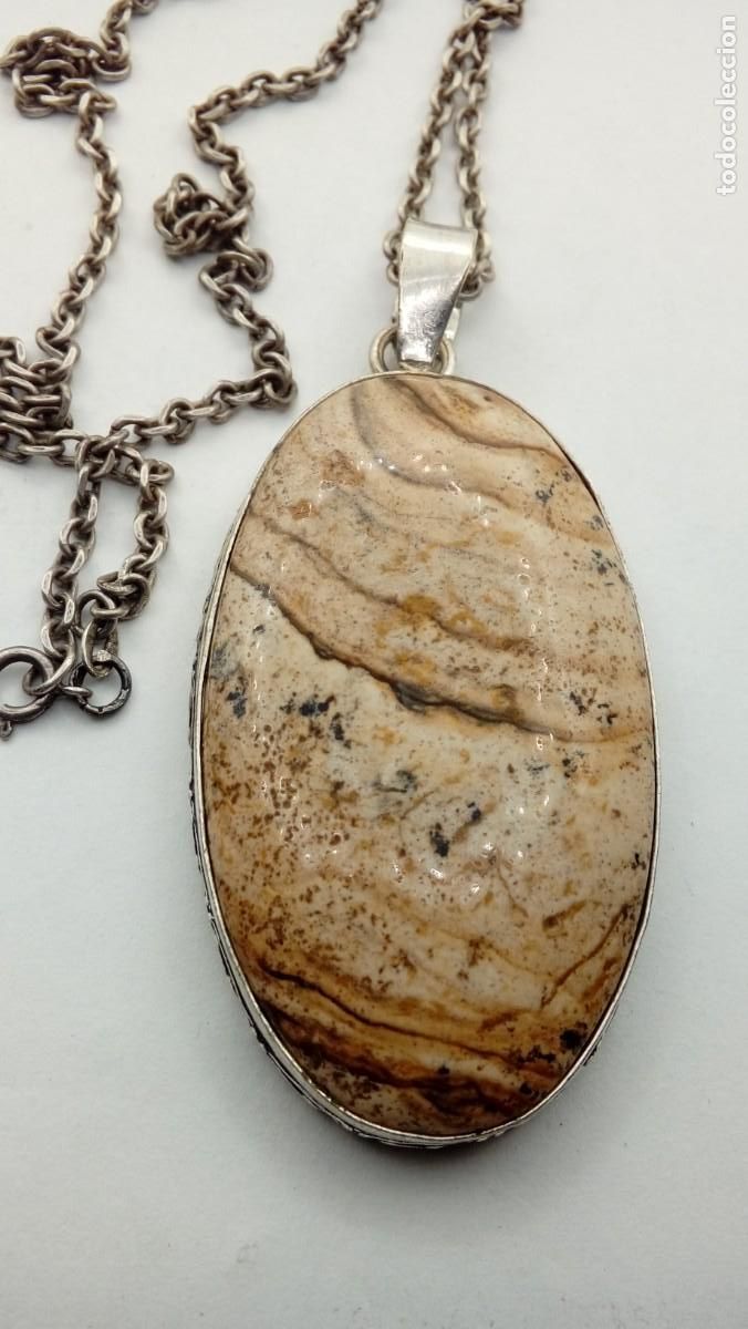 Joyeria: COLGANTE PLATA CON CUARZO JASPE - Foto 1