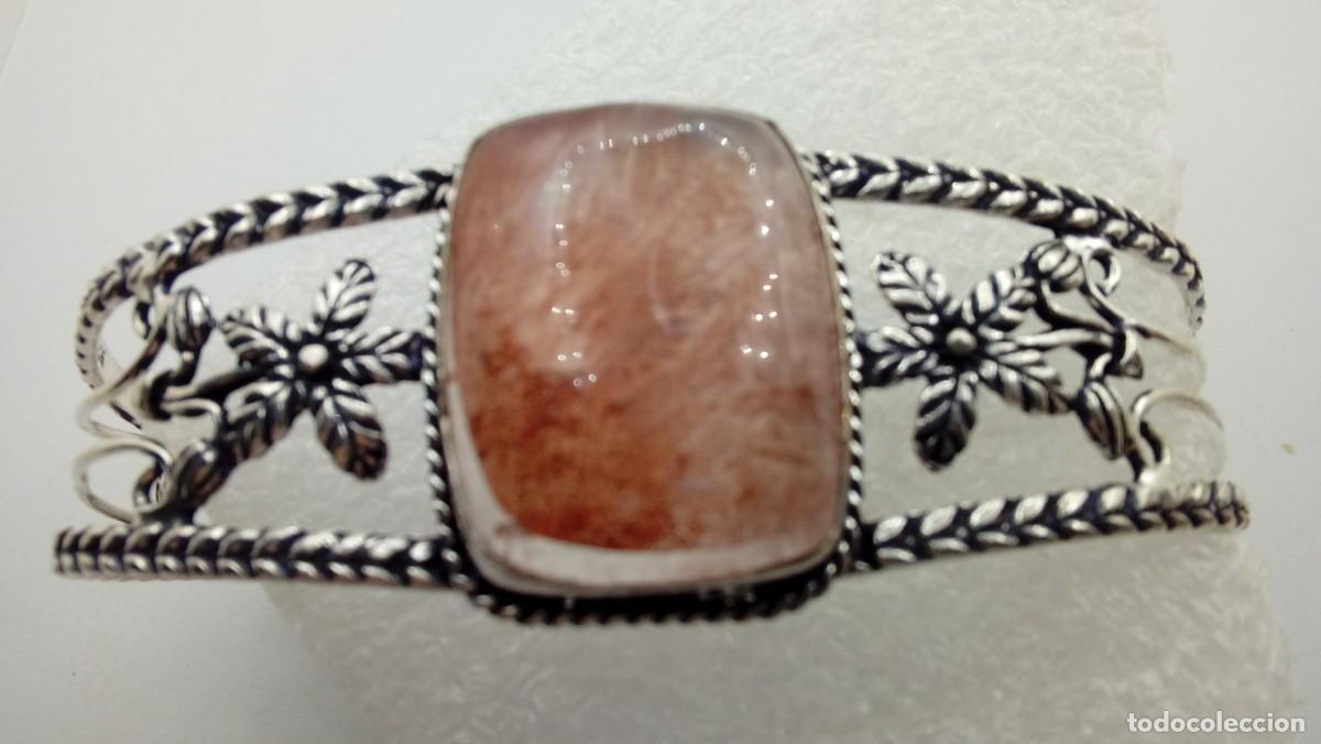 Joyeria: PULSERA PLATA CON CUARZO CORNELITA - Foto 2