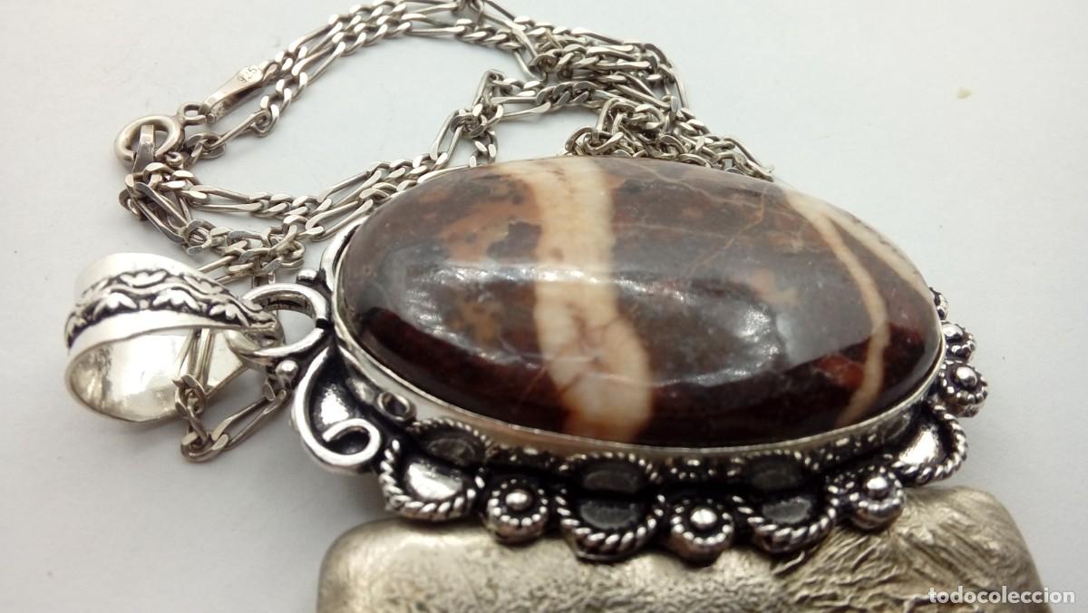Joyeria: COLGANTE DE PLATA CON AGATA - Foto 2