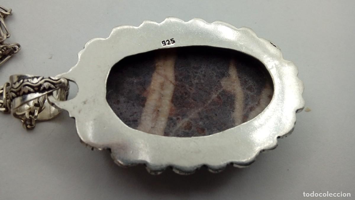 Joyeria: COLGANTE DE PLATA CON AGATA - Foto 3