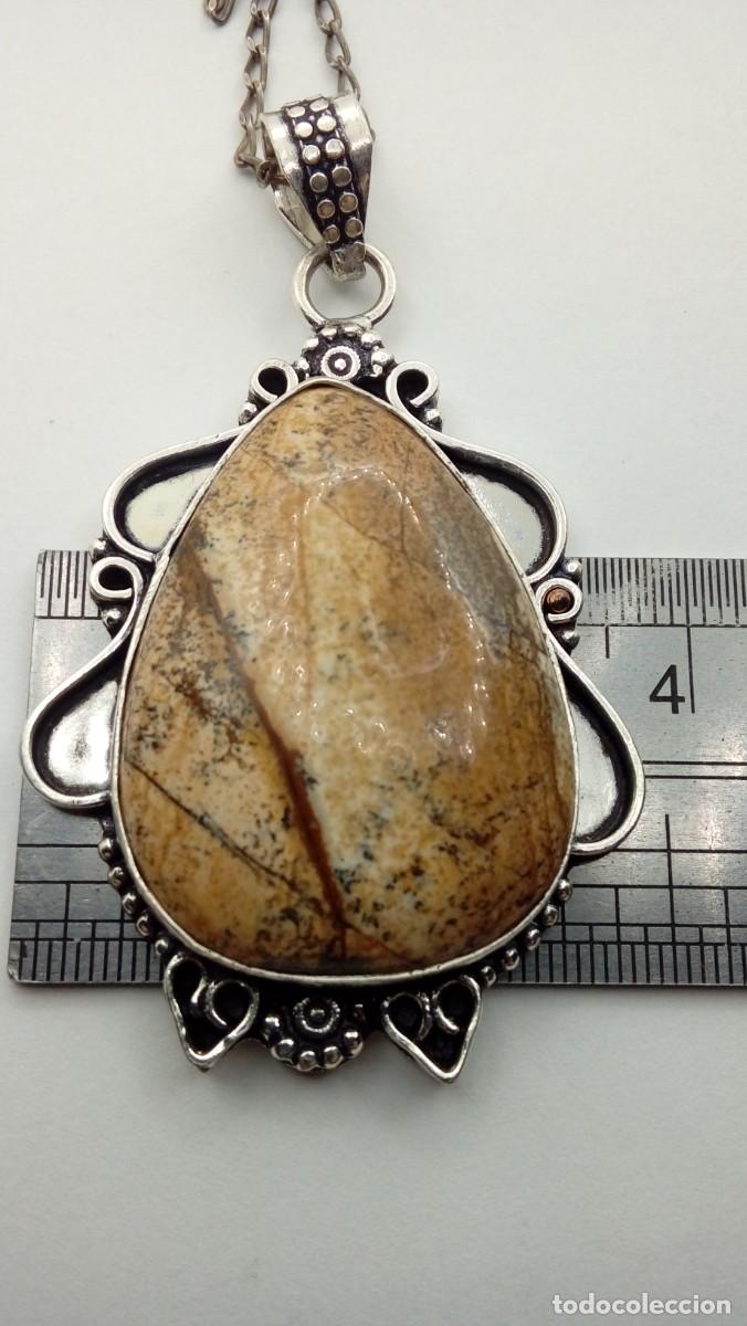 Joyeria: COLGANTE DE PLATA CON CUARZO JASPE - Foto 2
