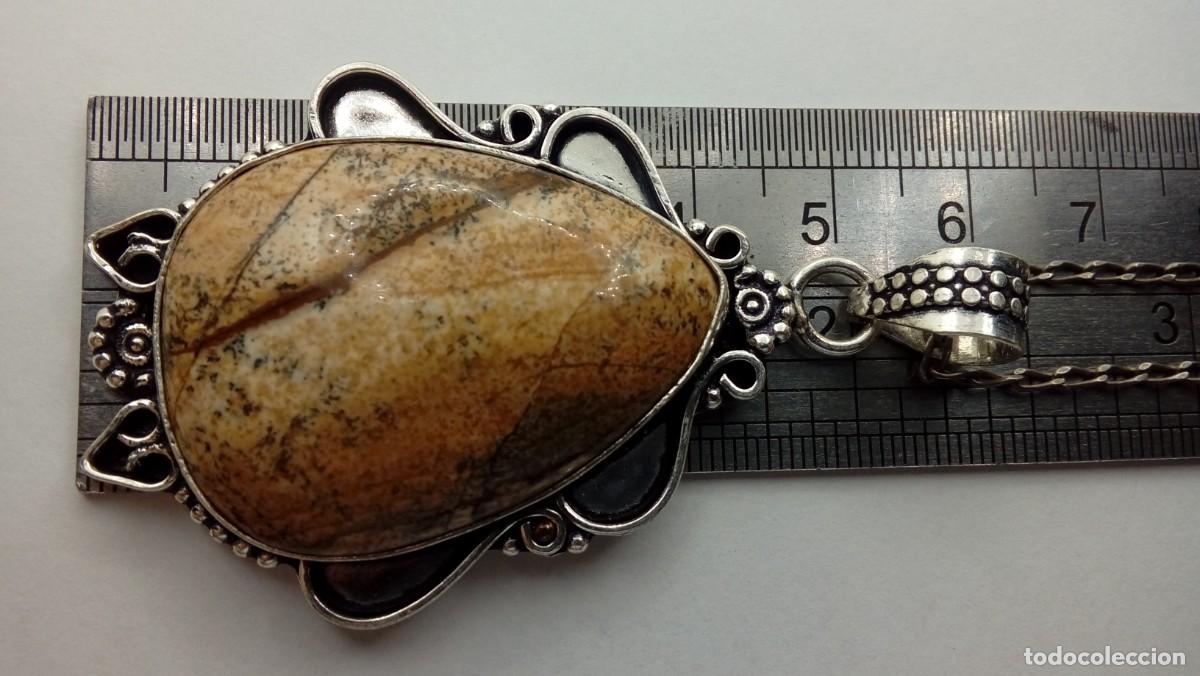 Joyeria: COLGANTE DE PLATA CON CUARZO JASPE - Foto 3