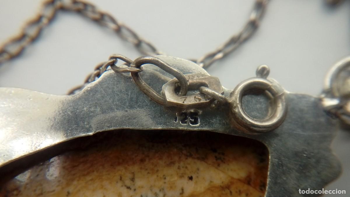 Joyeria: COLGANTE DE PLATA CON CUARZO JASPE - Foto 4