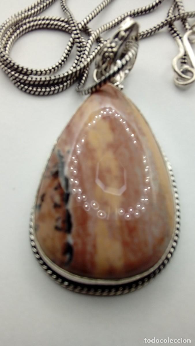 Joyeria: COLGANTE DE PLATA CON CUARZO DENDRITICA - Foto 1