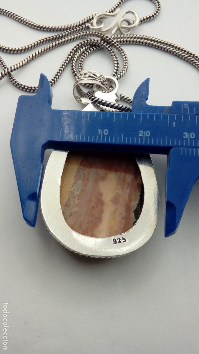 Joyeria: COLGANTE DE PLATA CON CUARZO DENDRITICA - Foto 4