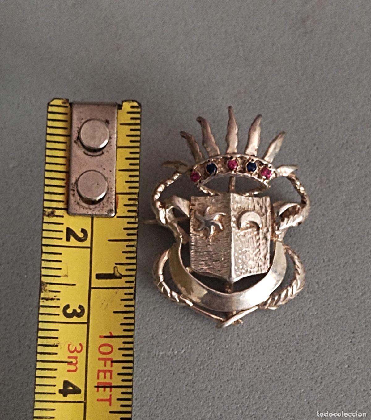 Joyeria: Bonito broche de plata de ley con piedritas. - Foto 2