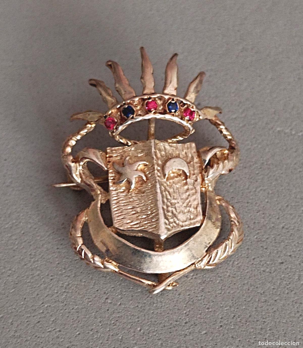 Joyeria: Bonito broche de plata de ley con piedritas. - Foto 1