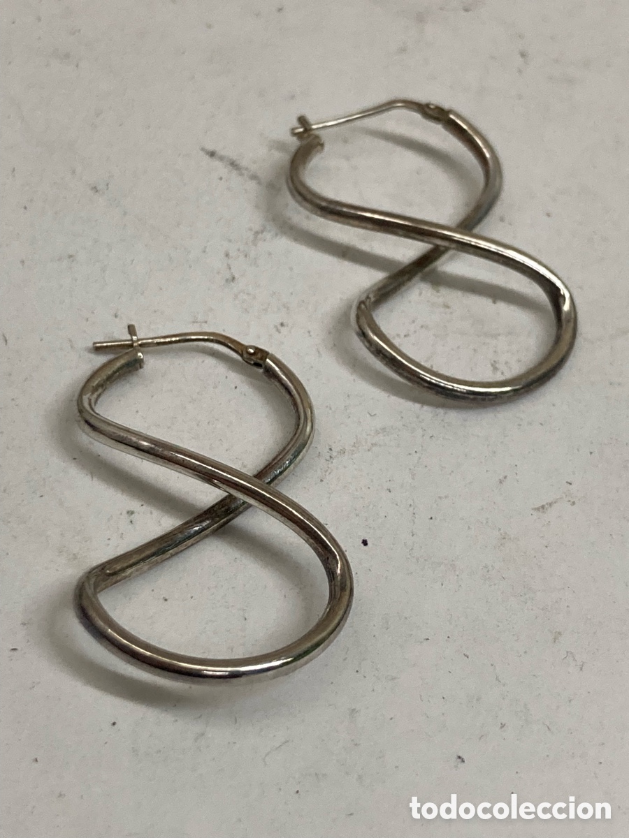 Joyeria: Pendientes de plata P437 - Foto 1
