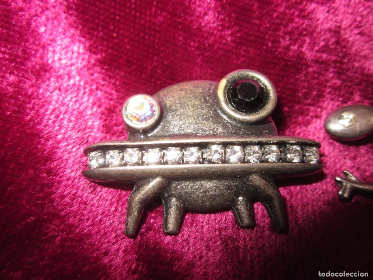 Joyeria: BROCHES EXTRATERRESTRE, PAREJA . DE COLECCI&Oacute;N. - Foto 2