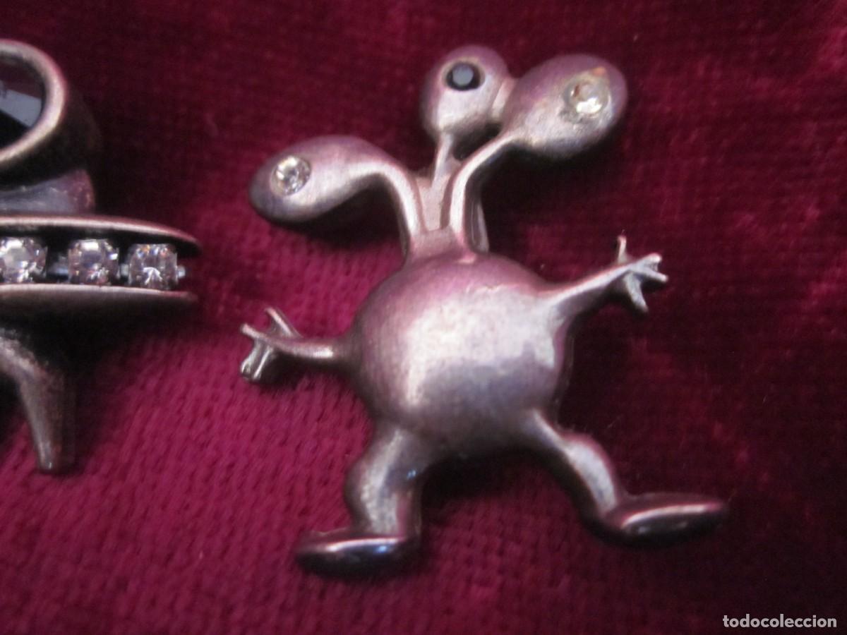 Joyeria: BROCHES EXTRATERRESTRE, PAREJA . DE COLECCI&Oacute;N. - Foto 3