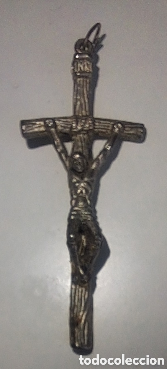 Joyeria: CRUZ CON CRISTO CRUCIFICADO , ITALY. - Foto 2