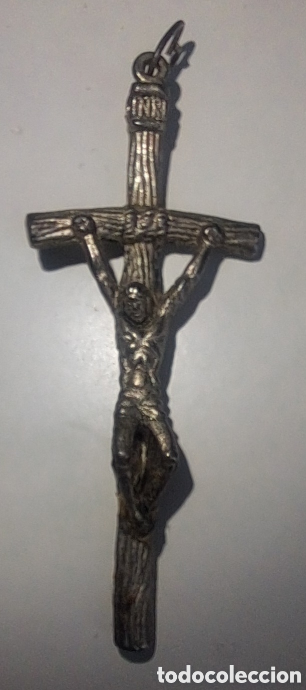 Joyeria: CRUZ CON CRISTO CRUCIFICADO , ITALY. - Foto 1