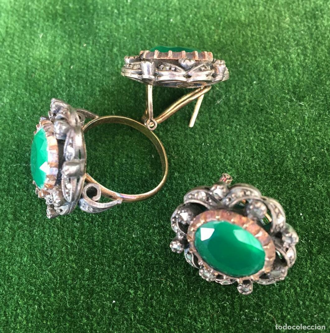 Joyeria: Conjunto o juego de pendientes y anillo - Foto 2