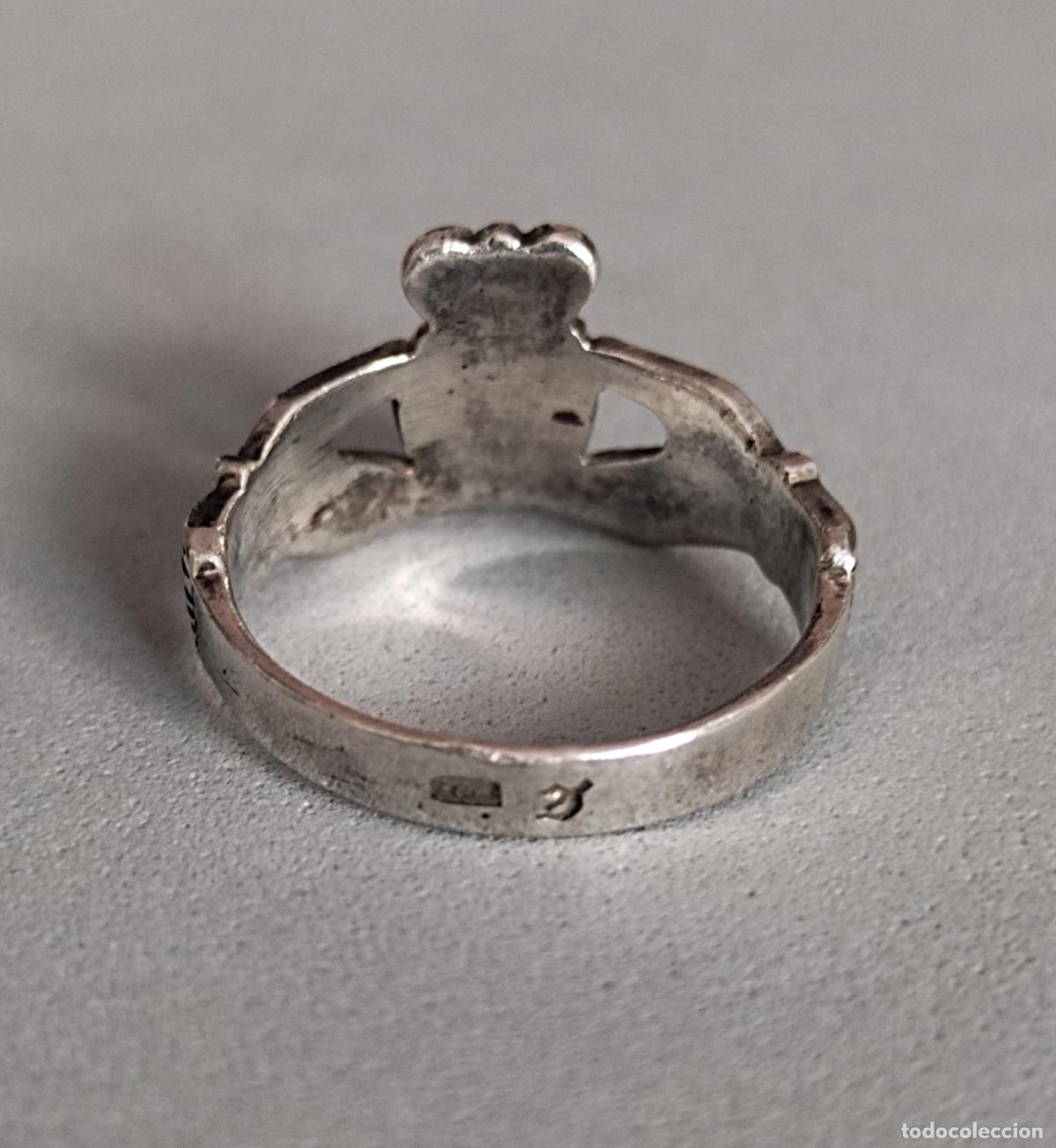 Joyeria: Anillo de plata de ley contrastada. - Foto 2