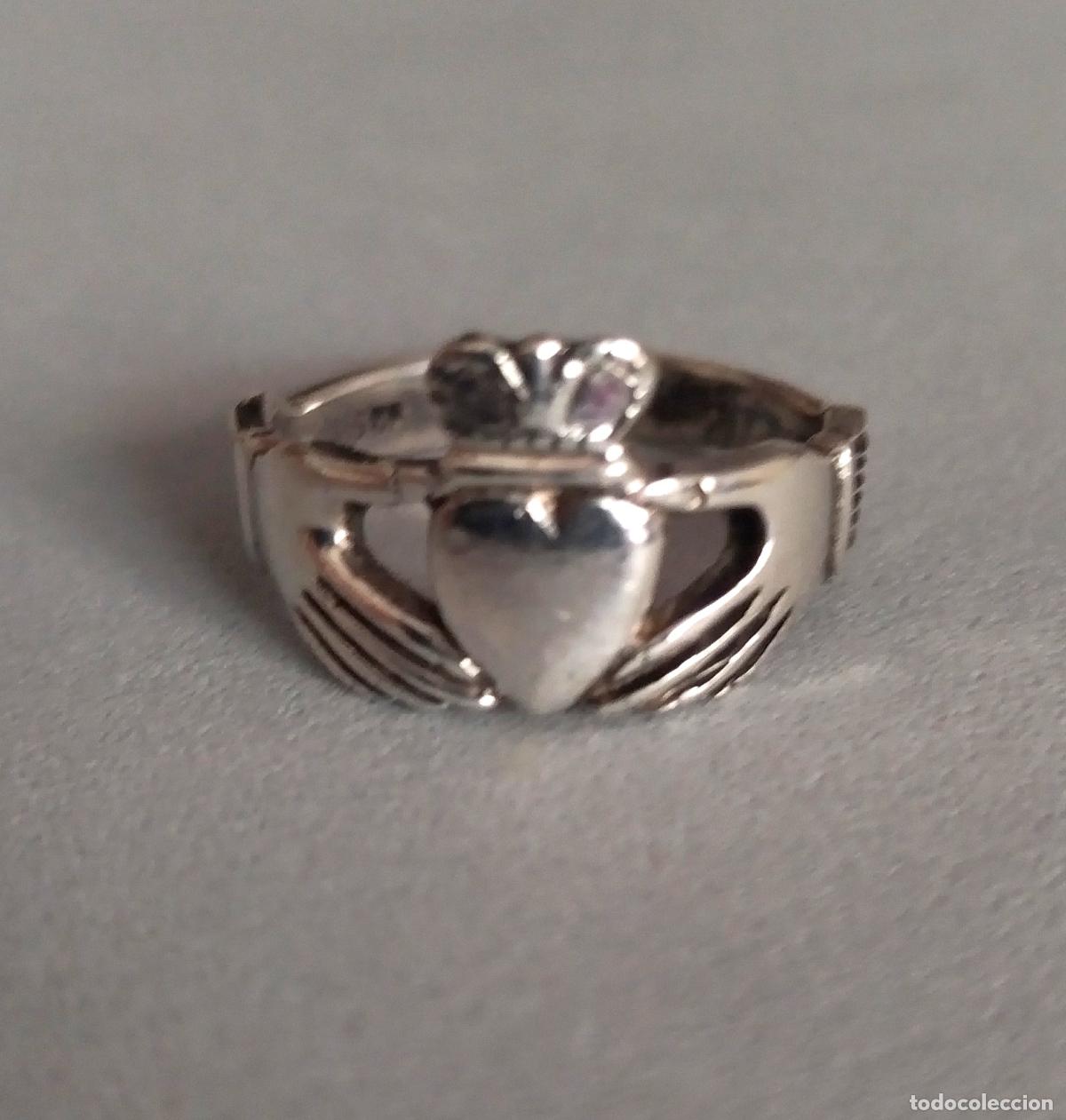 Joyeria: Anillo de plata de ley contrastada. - Foto 3