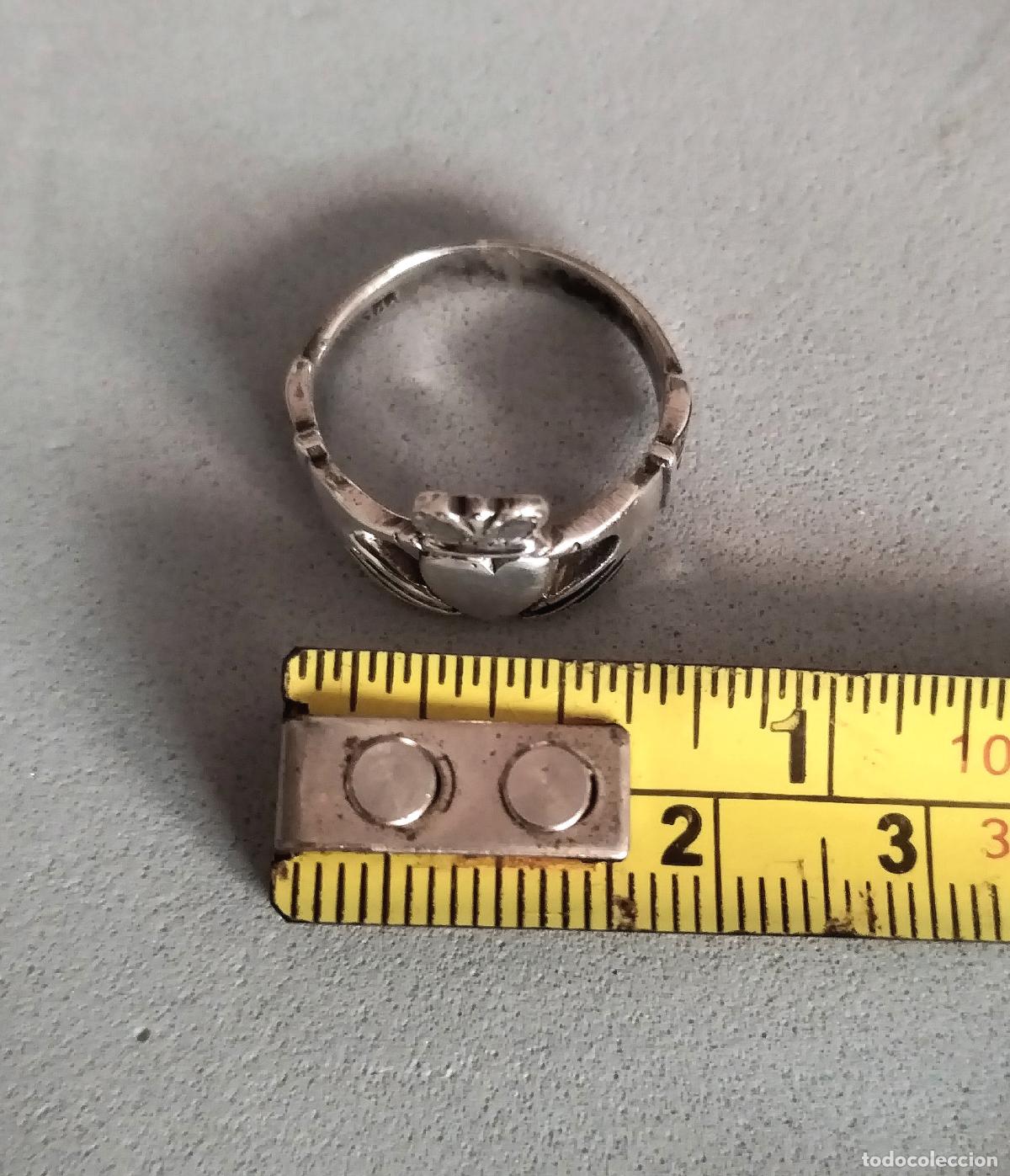 Joyeria: Anillo de plata de ley contrastada. - Foto 4
