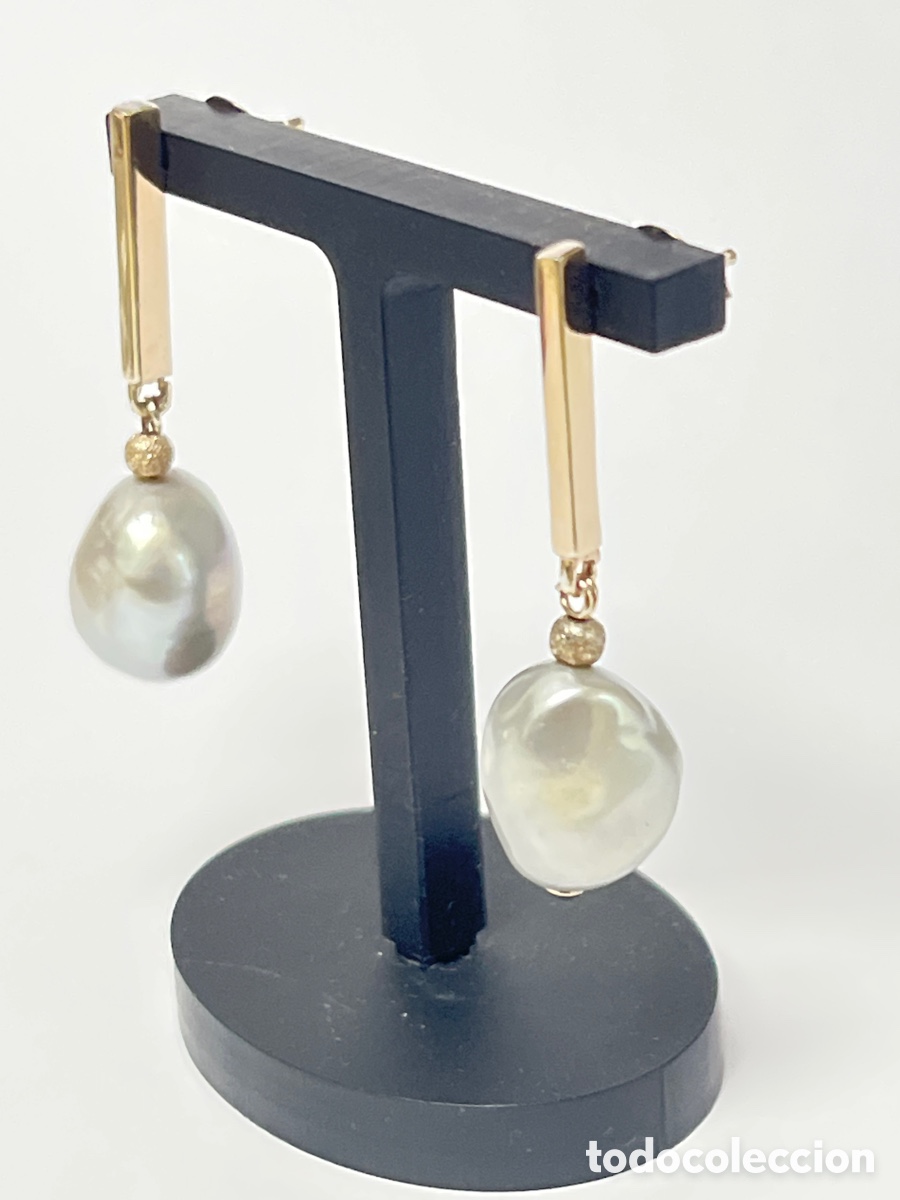 Joyeria: Pendientes de plata y perlas P433 - Foto 2