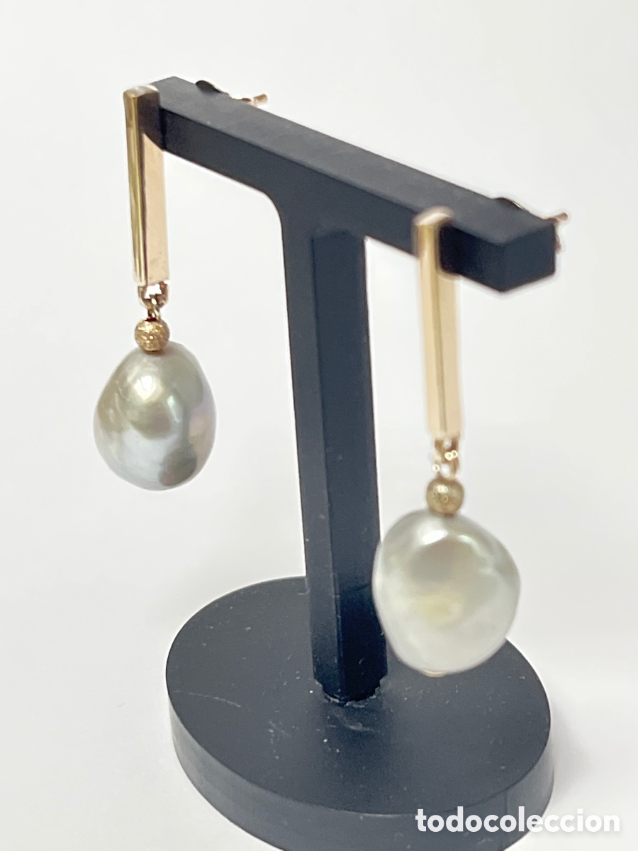 Joyeria: Pendientes de plata y perlas P433 - Foto 3