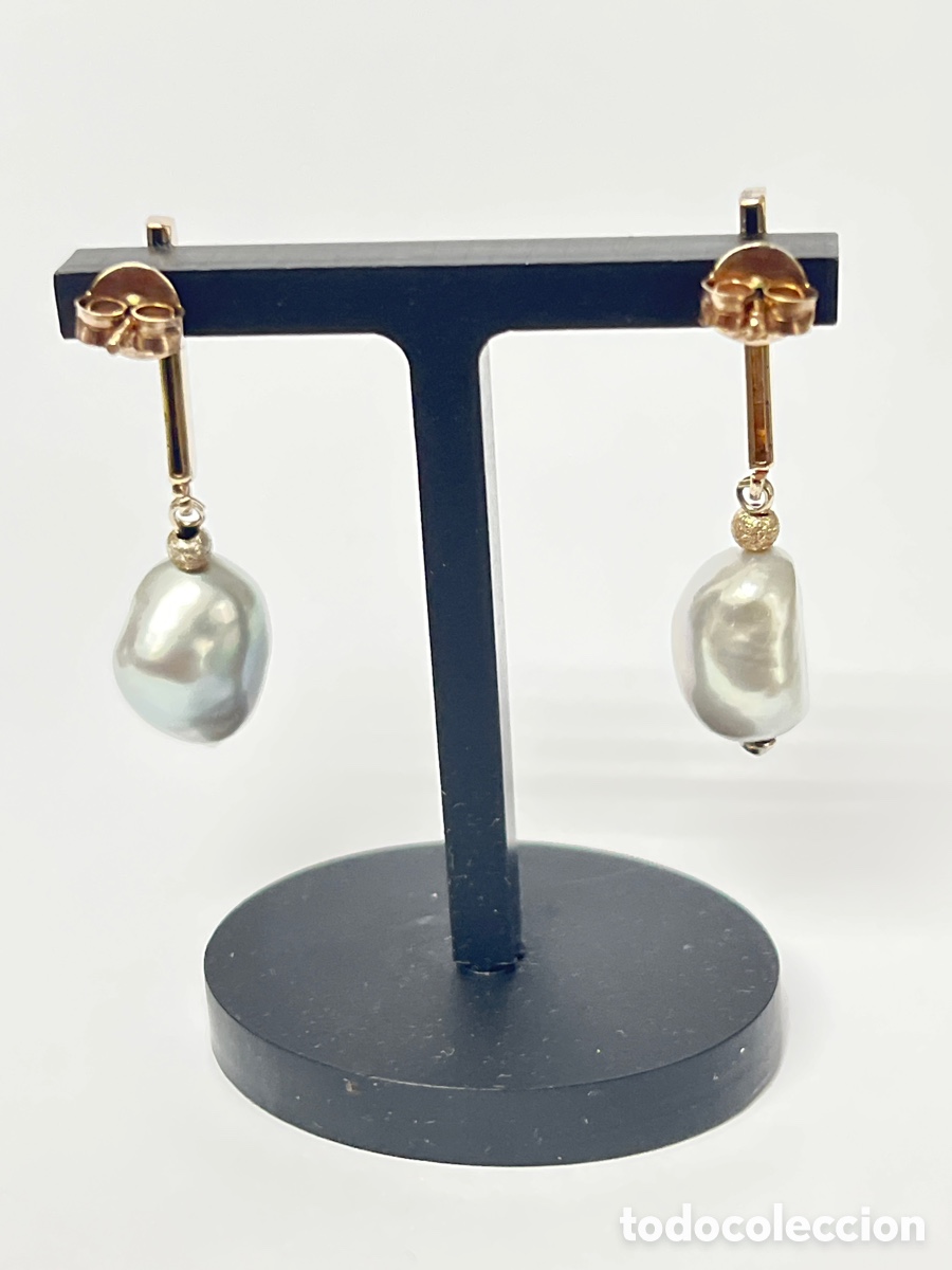 Joyeria: Pendientes de plata y perlas P433 - Foto 4