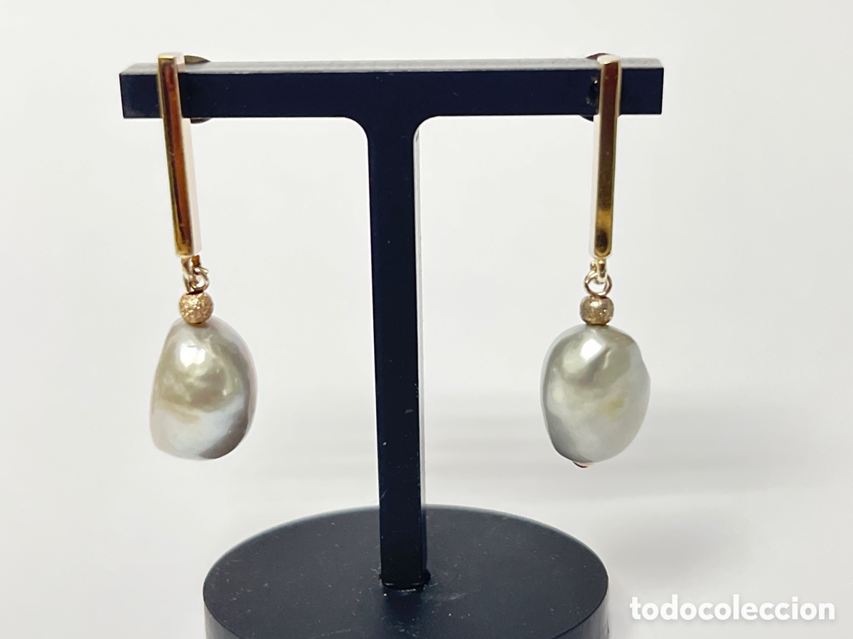 Joyeria: Pendientes de plata y perlas P433 - Foto 5