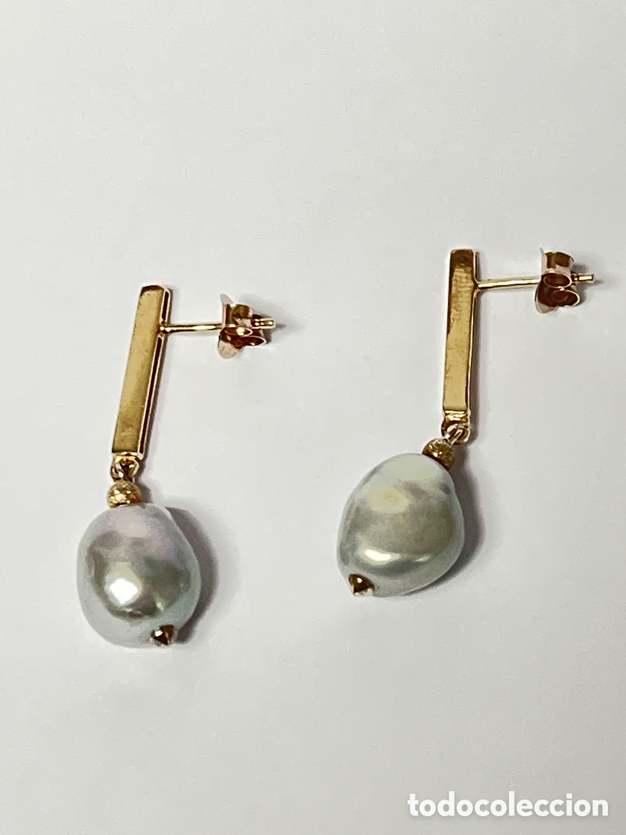 Joyeria: Pendientes de plata y perlas P433 - Foto 6