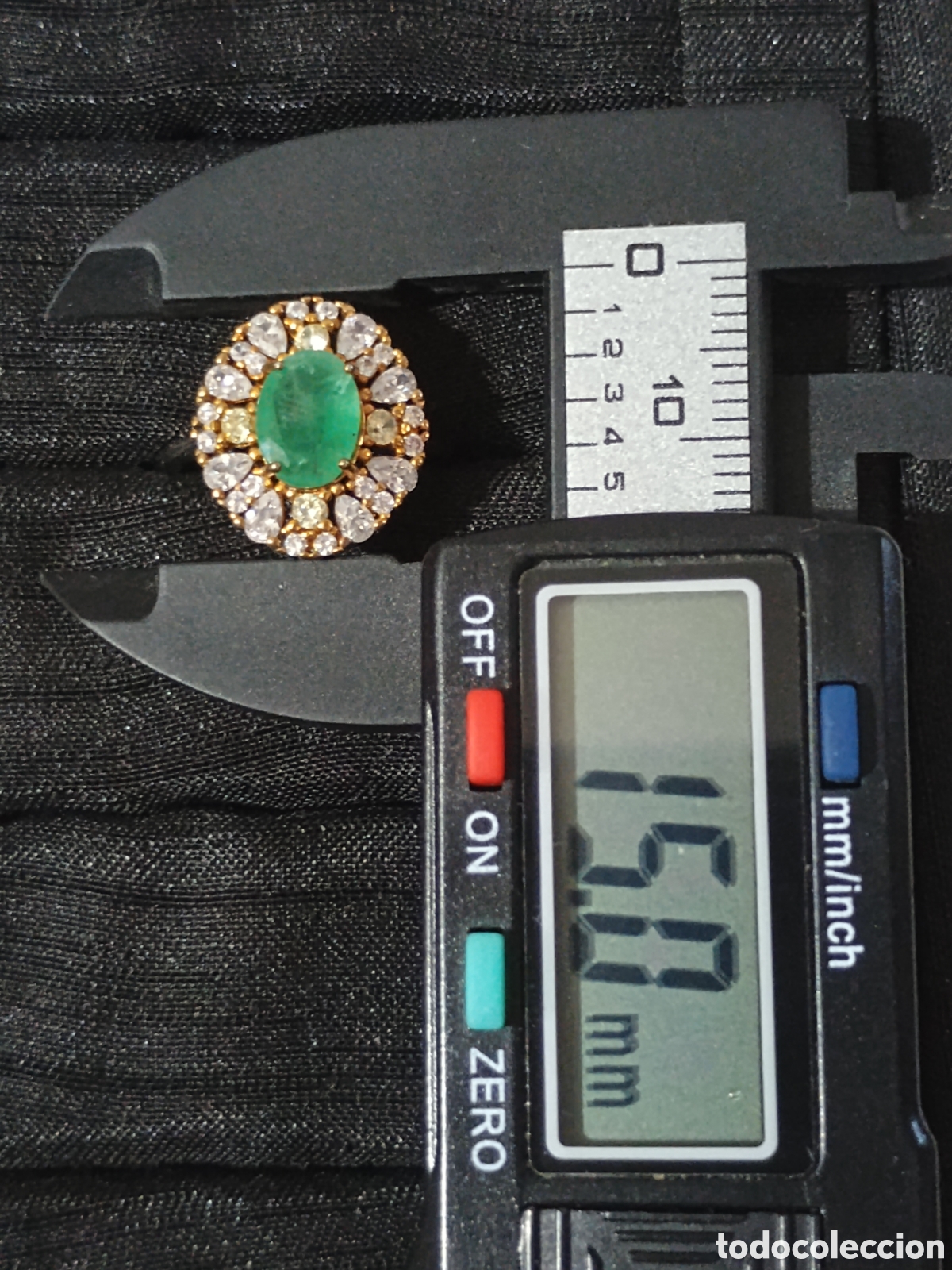 Joyeria: Anillo de plata con esmeraldas - Foto 10