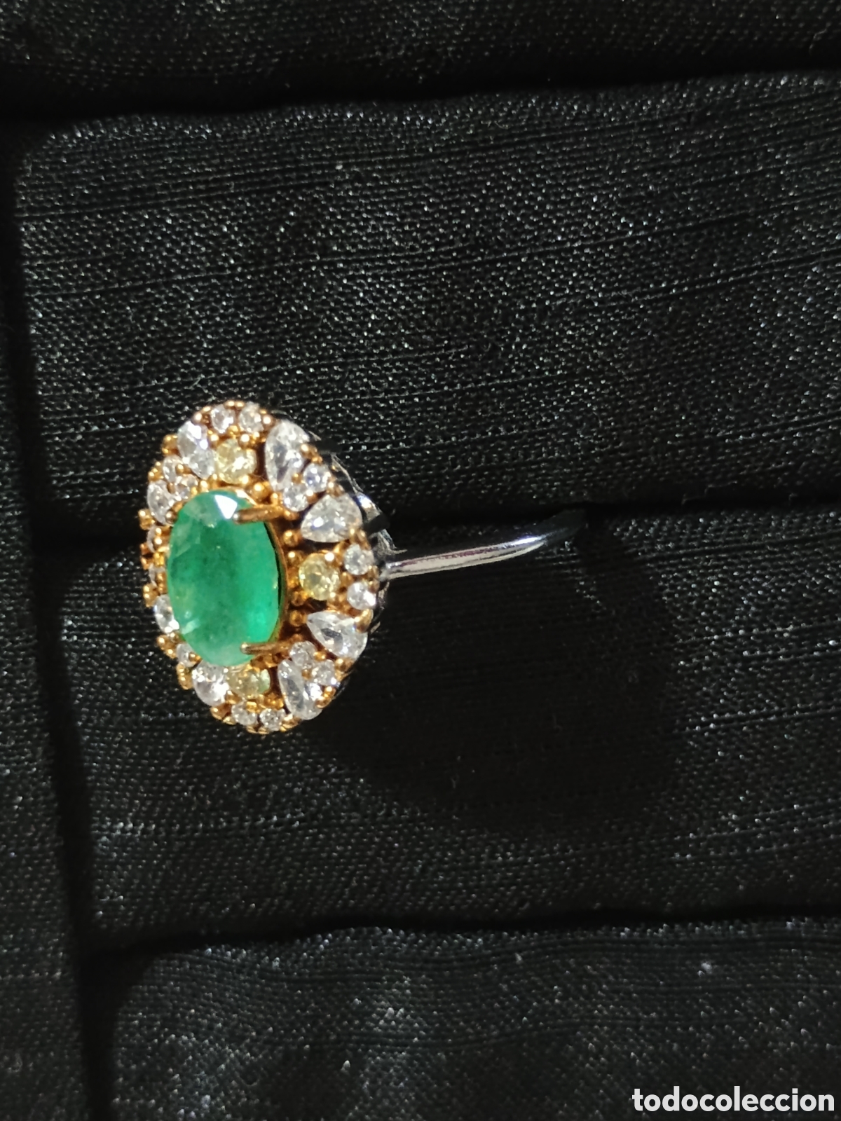 Joyeria: Anillo de plata con esmeraldas - Foto 12