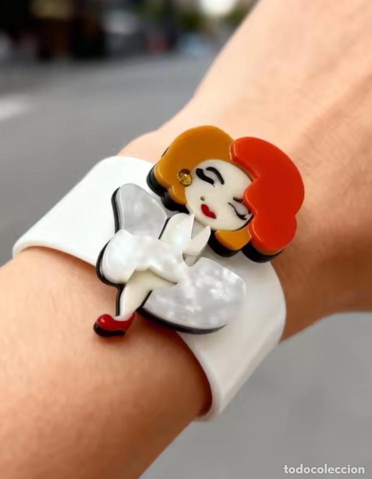 Joyeria: Brazaletes &Uacute;nicos de Acr&iacute;lico hechos a mano - Foto 2