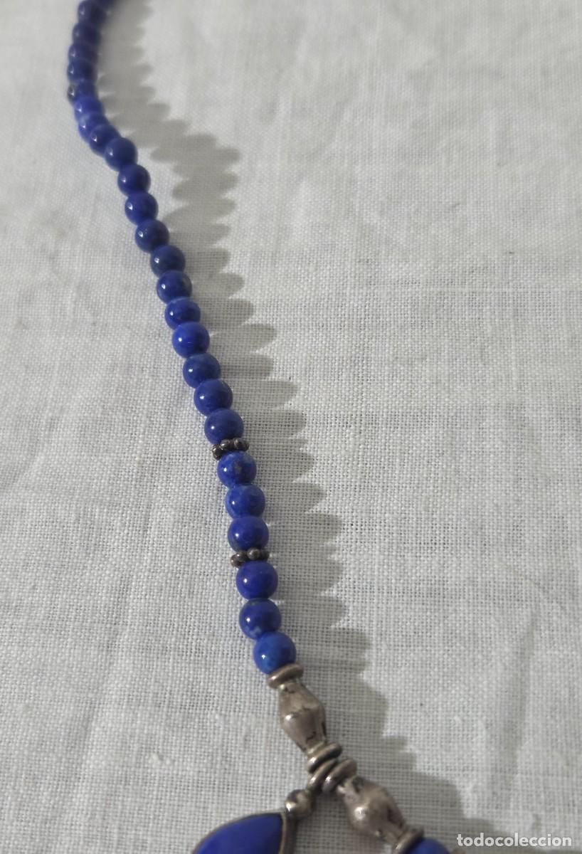 Joyeria: Collar de Lapislazuli y plata - Foto 4