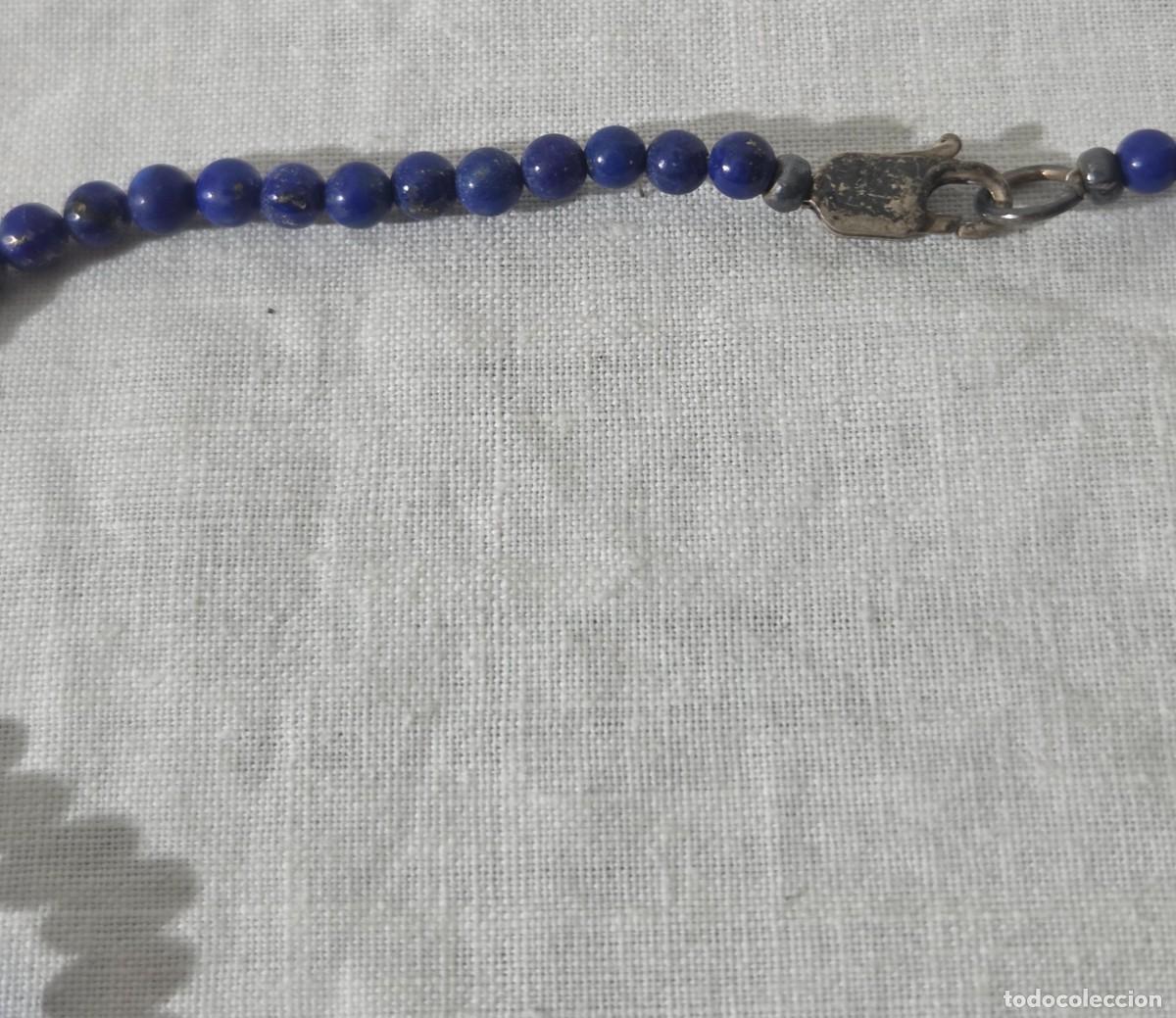 Joyeria: Collar de Lapislazuli y plata - Foto 6